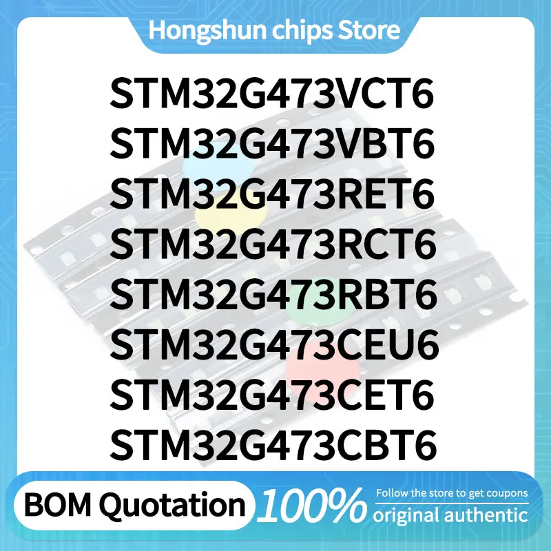 STM32G473VBT6 STM32G473RET6 STM32G473RCT6 STM32G473RBT6 STM32G473CEU6 STM32G473CET6 CBT6 VET6 STM32G473VCT6 Глобальная версия