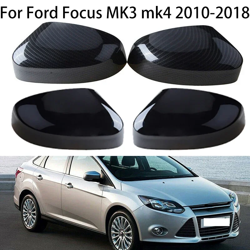 Автомобильные боковые зеркала заднего вида, крышка для Ford Focus MK3 Mondeo mk4 Facelift 2012 2013 2014 2015 2016 2017 2018, аксессуары