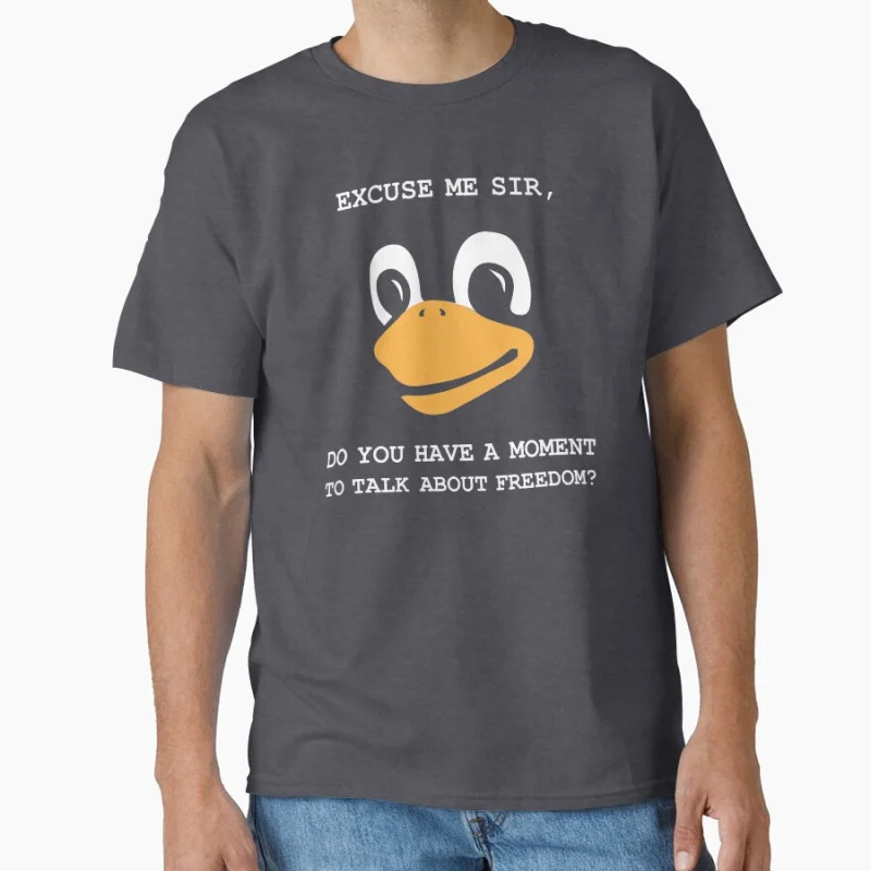 Фото Lord and Saviour Tux Penguin Linux Религия Программист Юмор Компьютеры Программное обеспечение Devops Инженер подарок Футболка Топы большого размера №3