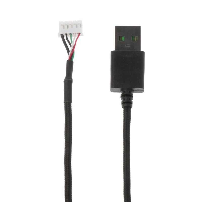 Прочный нейлоновый плетеный шнур, сменный провод USB-кабеля для мыши для DeathAdder