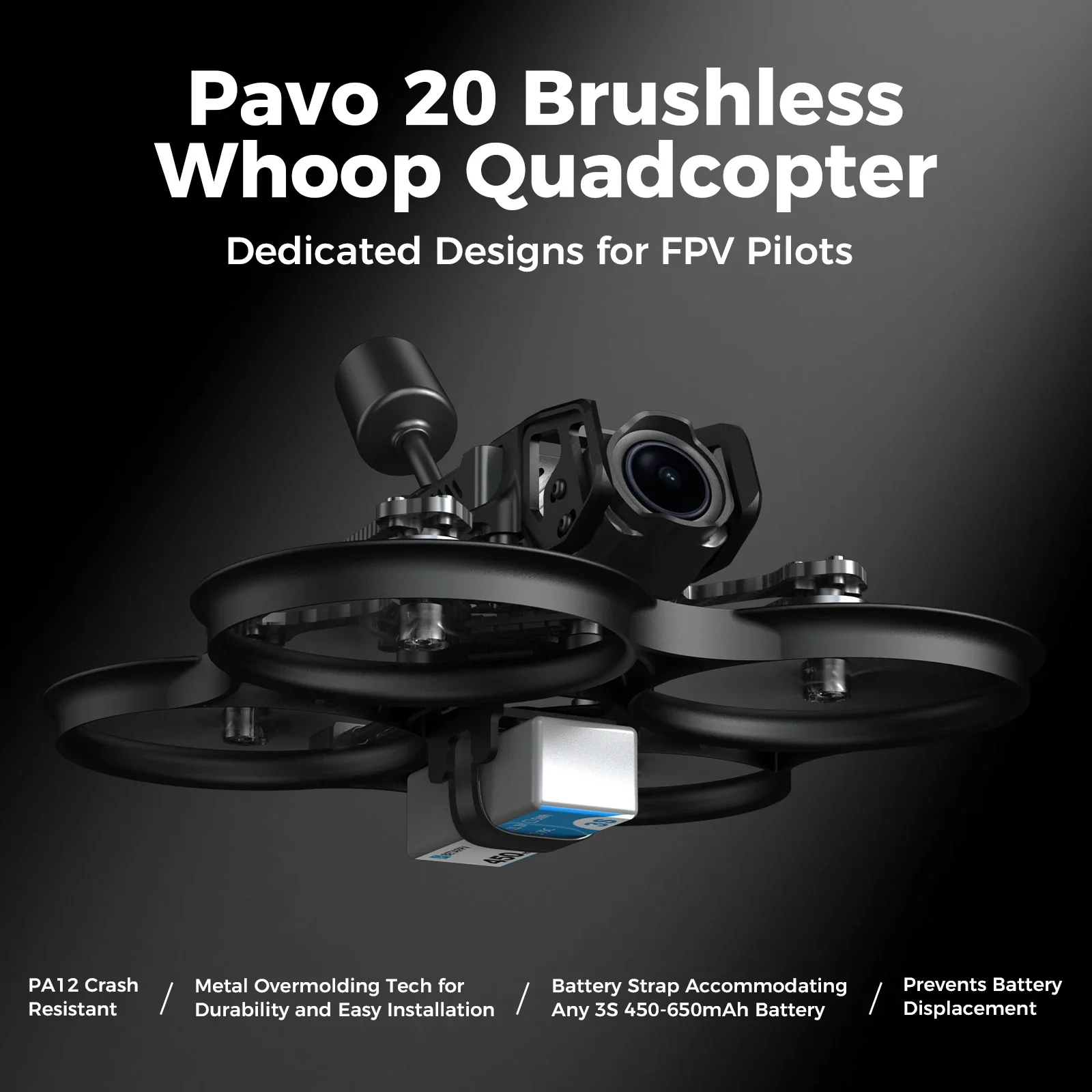 Фото BETAFPV Pavo20/паво PICO бесщеточный оптовый Квадрокоптер горячая Распродажа 2024 №3