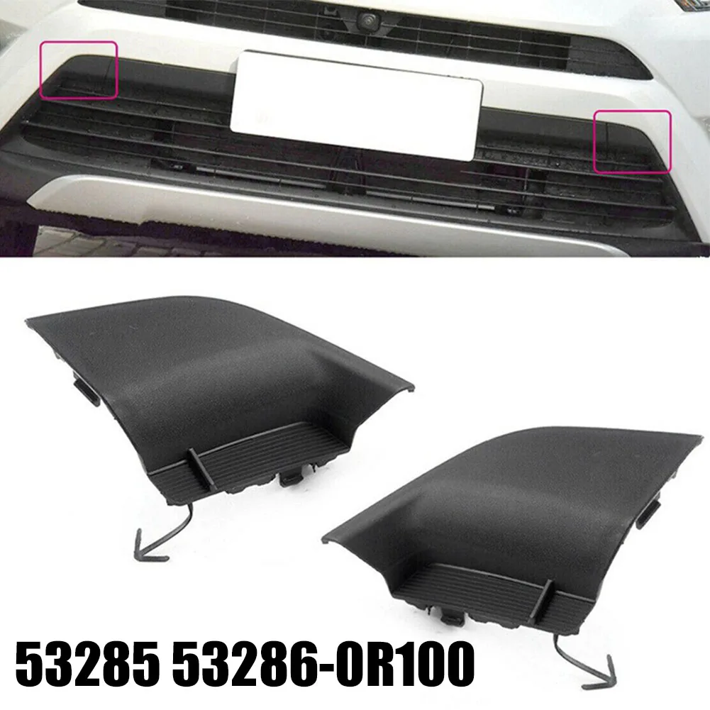 Фото Nagelneu Neu Hohe Abdeckung kunstoff Passt 2016-2018 2Stk 53285 53286-0R100 Abschlepphaken №2