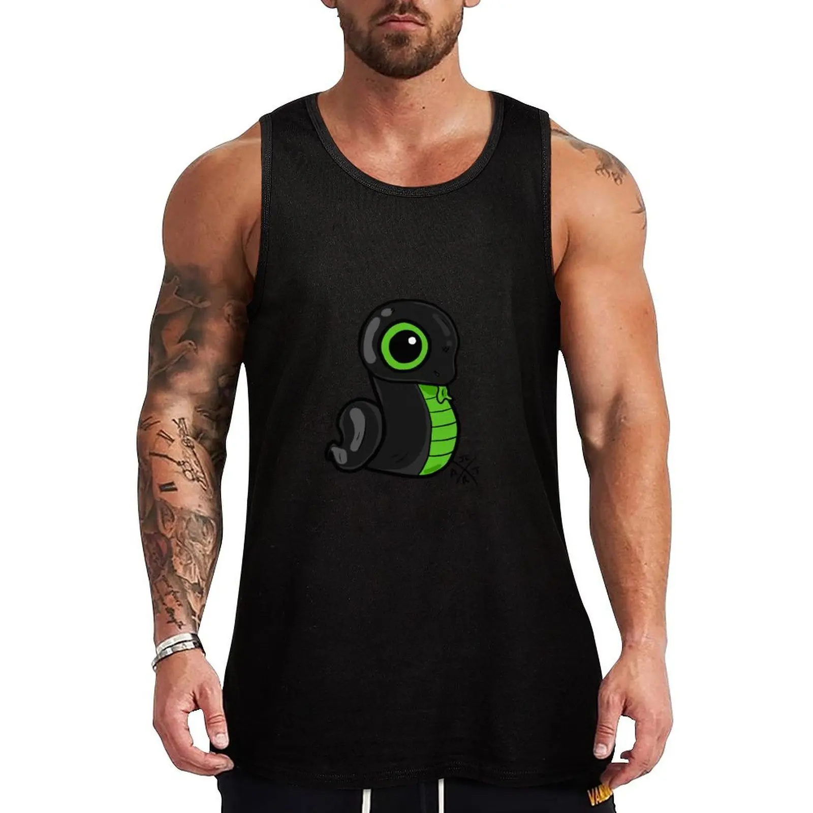 Кроссовки Snek Fan Design Razer, майка, одежда для фитнеса для мужчин, мужская футболка, мужской летний жилет для спортзала