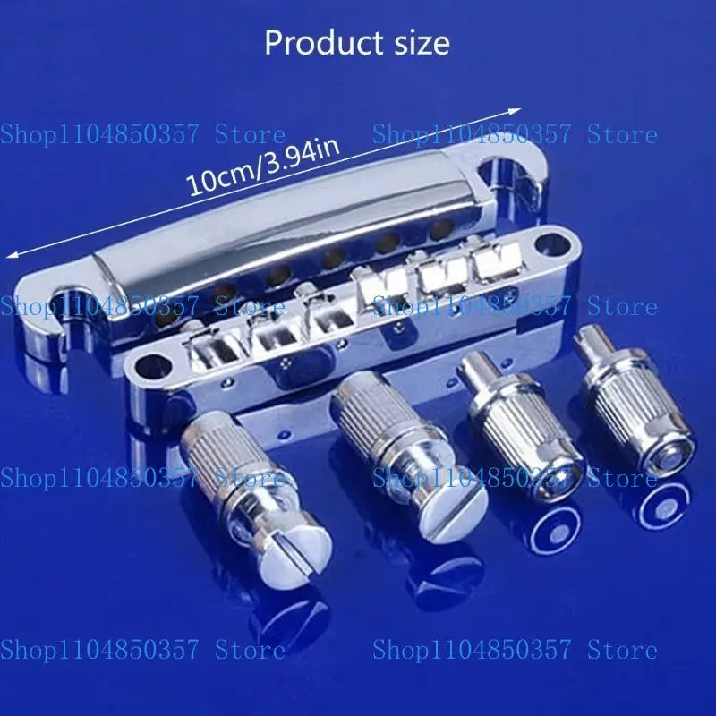 5ASD Chrome Guitar Bridge Tune-O-Matic Hailpee Chail для для Set N (art.: 3920d1aa6e6d0) - 3920d1aa6e6d0