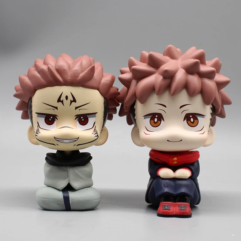 11 см аниме-фигурка дзюдзюцу кайсен GK Q-версия MegaHouse Look Up Itadori Yuji Ryomen Sukuna Kawaii, кукла, модель игрушки, подарки для детей