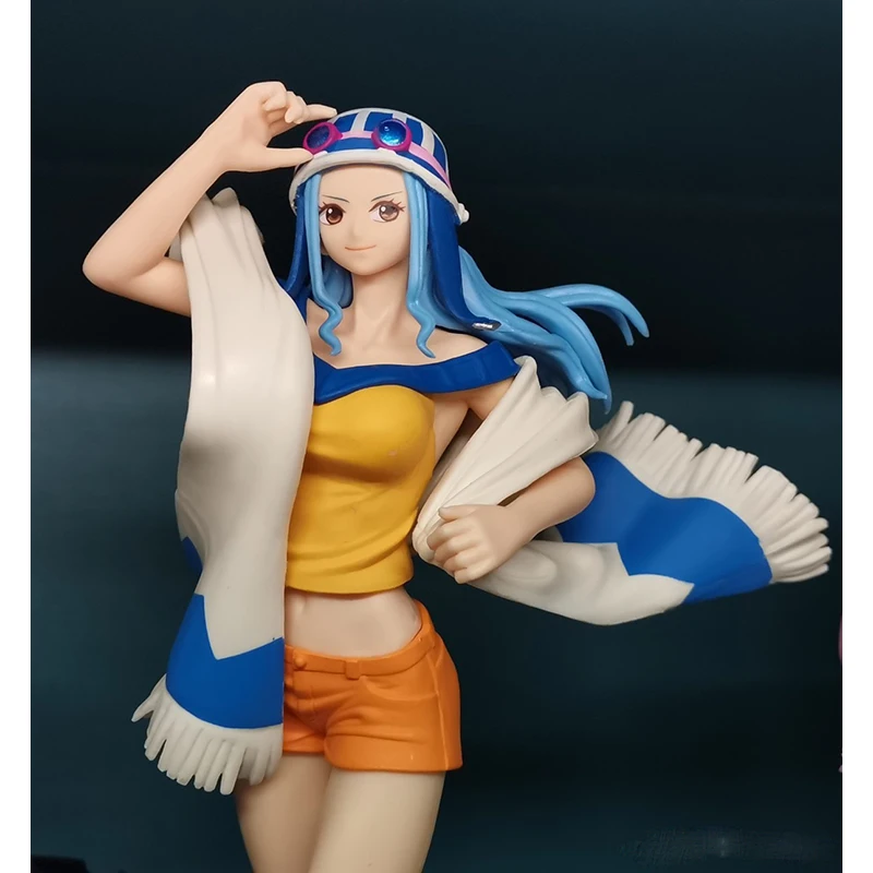 Фото Оригинальный оригинальный BANPRESTO Nefertari Vivi милый пиратский стиль цельный дисплей из ПВХ №4