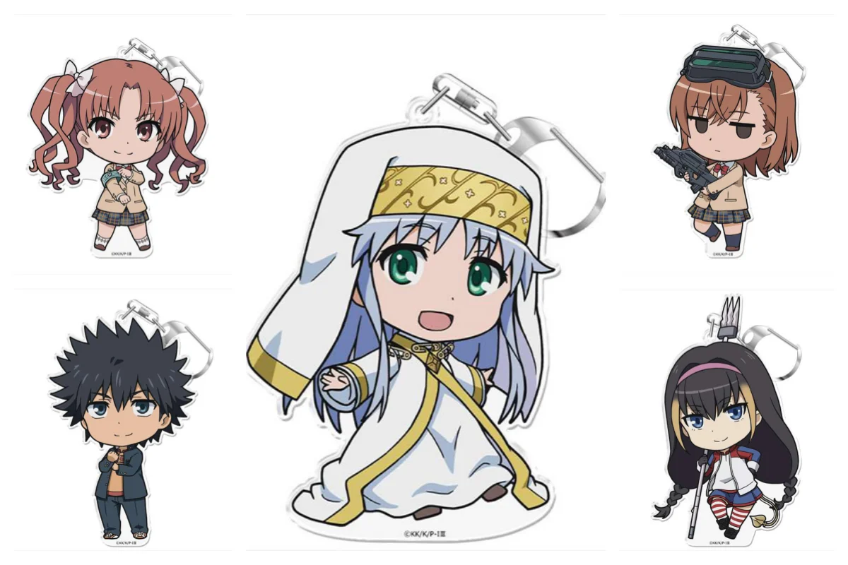 ГОРЯЧИЙ аниме Toaru Majutsu no Index III акриловый брелок модель косплей держатель тарелки для фанатов на день рождения Рождественский стол Декор тарелка подарок