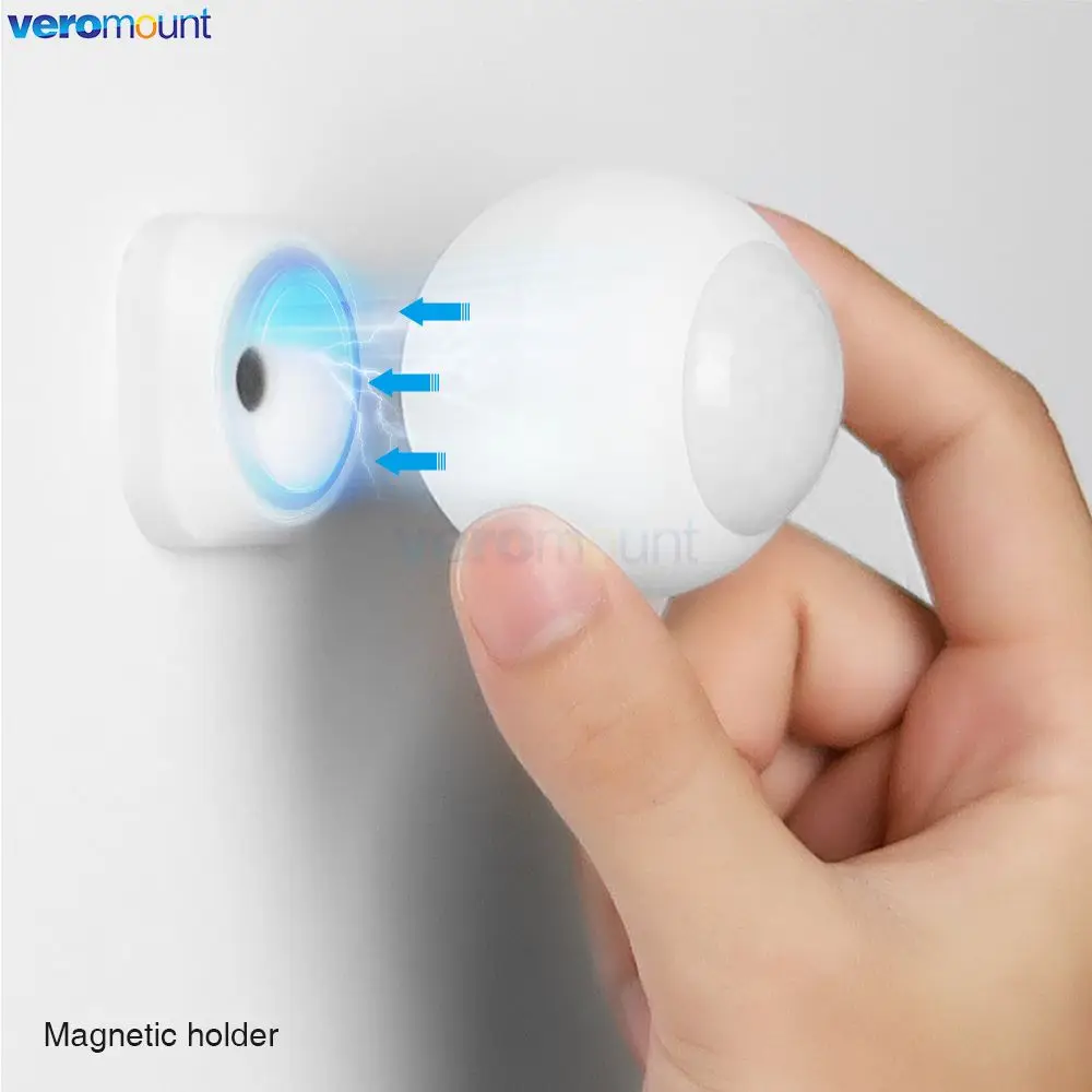 Фото Инфракрасный датчик тела MiBoxer PIR1-RF/ZB PIR (2,4 ГГц)/(Zigbee 3.0) для интеллектуального связанного обнаружения движения для лампочки №5