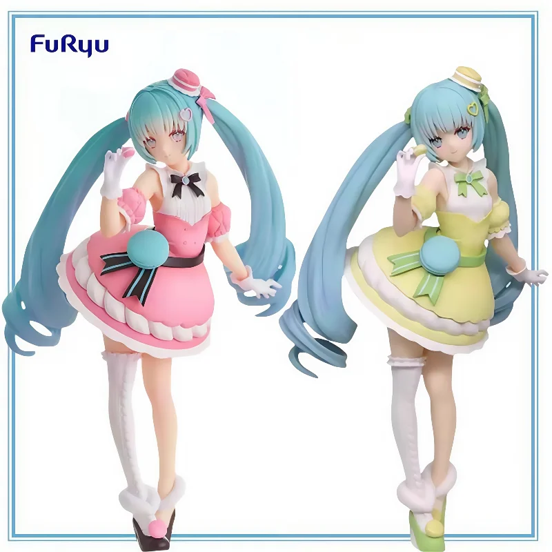 FURYU оригинал в наличии Hatsune Miku Vocaloid Exceed креативная фигурка гаражный комплект коллекция серии модель персонаж мультфильма