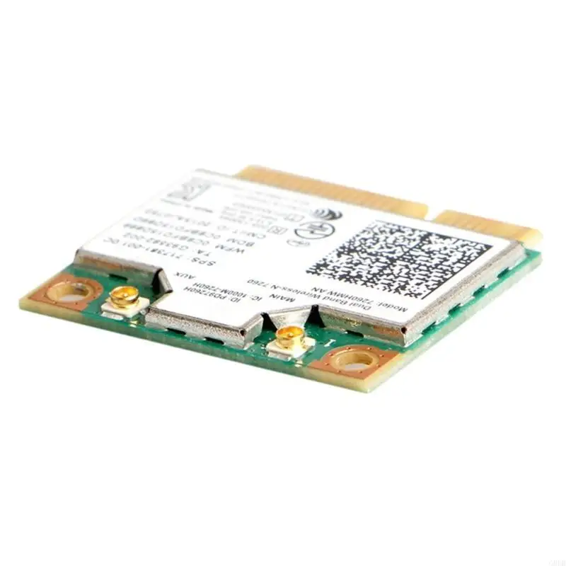Фото Двухдиапазонная беспроводная карта для Intel 7260 7260HMW AN Mini PCI-E 2,4G/5Ghz Wlan Wi-Fi-карта Bluetooth-совместимая беспроводная связь 4,0 №2