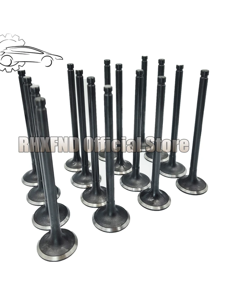 Бензиновый двигатель 16 В F16D3 A16DMS впускной клапан выхлопной клапан для Chevrolet Chevy AVEO LOVA Daewoo Nubira Lacetti 1,6 л 16 В DOHC