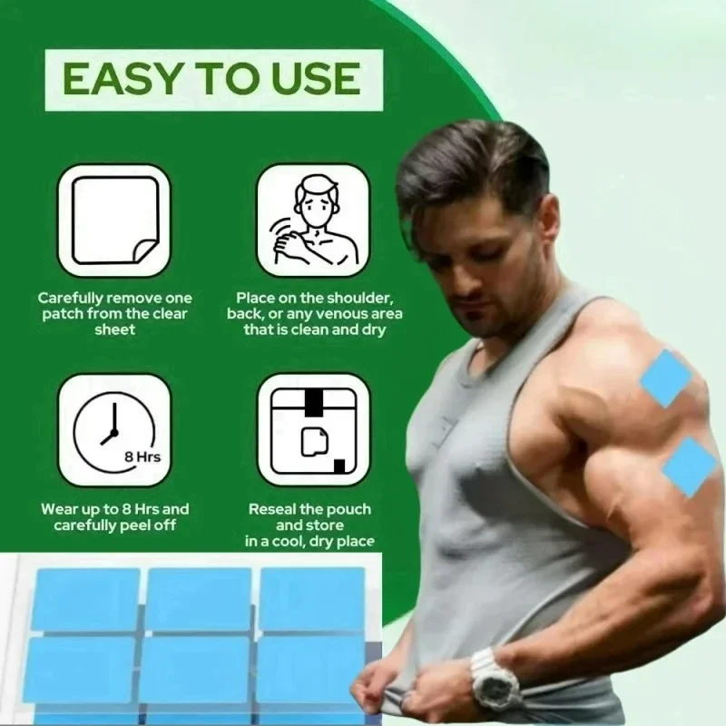 30-пластыри NMNH Transdermal Patches с NAD Resveratrol для борьбы со старением, энергии и фокусировки (art.: 3920ce4429d1f) - 3920ce4429d1f