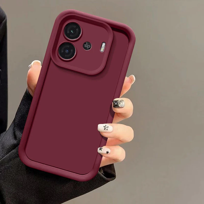 Фото Мягкий защитный чехол для vivo iQOO Z9 Turbo чехол Vivo V2352A №2