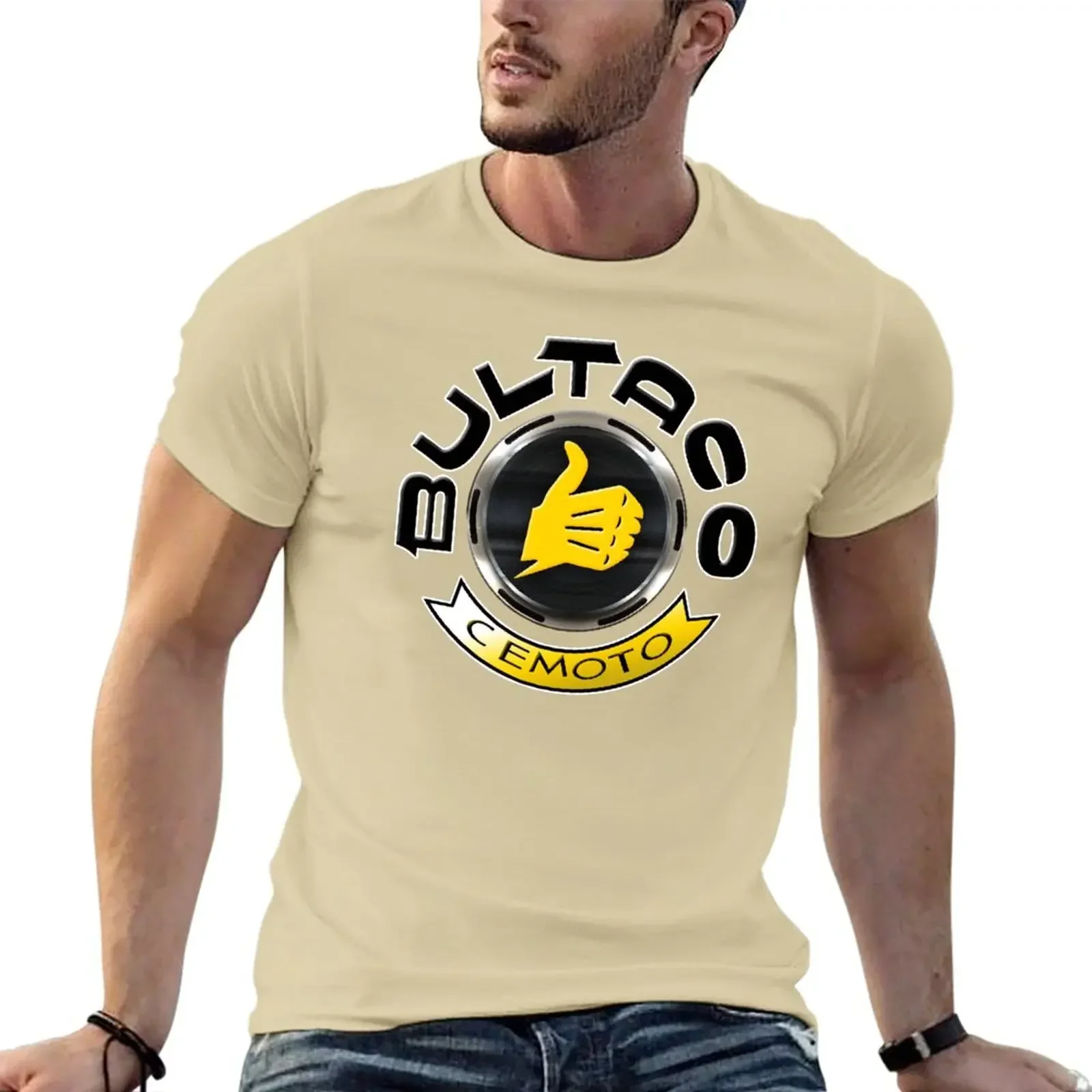 BULTACO SHERPA METRALLA Мужская Хлопковая Футболка Повседневная Спортивная Брендовая Уличная Одежда С Принтом Высококачествен... (art.: 3920ca3e4f246) - 3920ca3e4f246