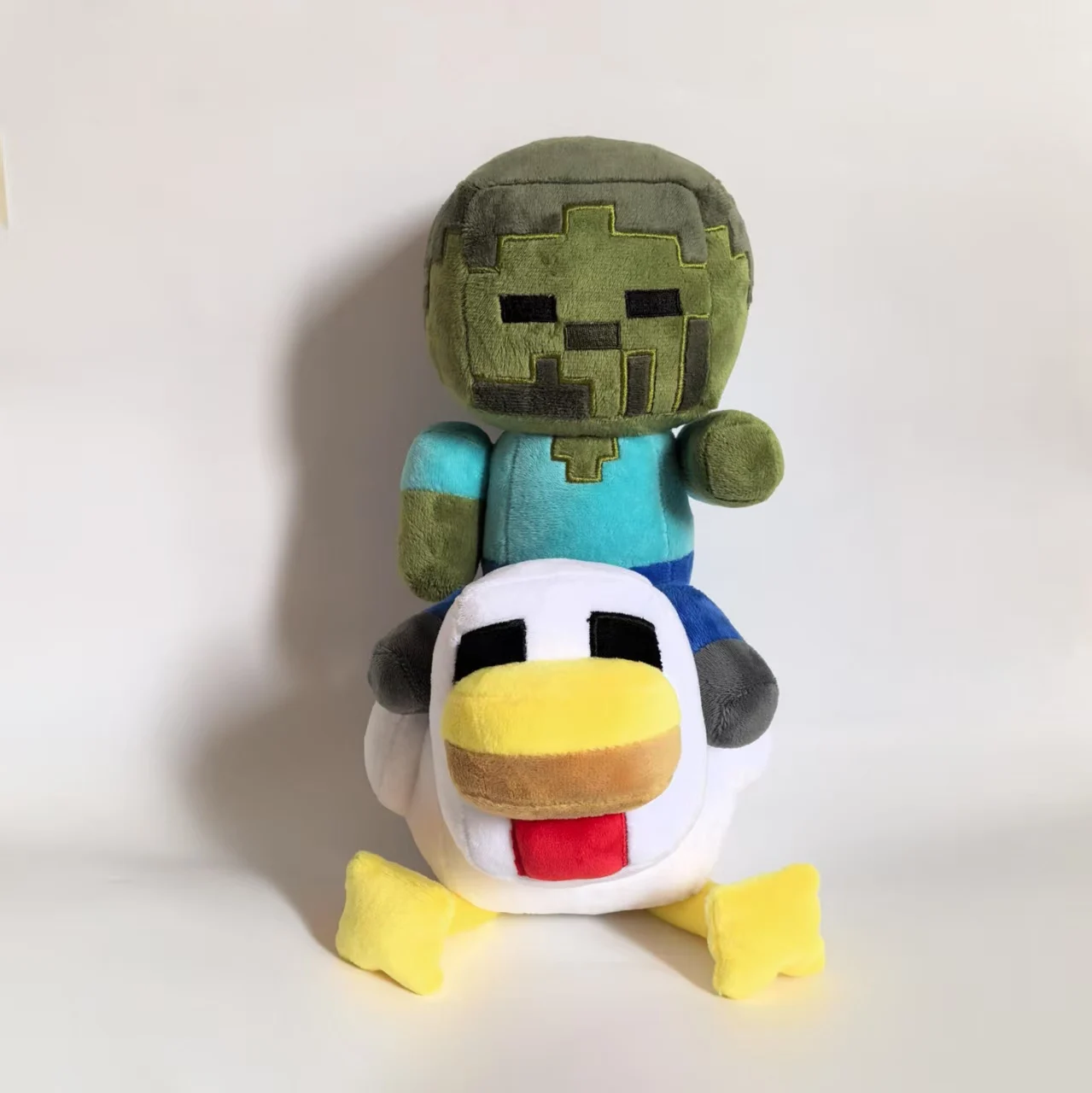 Новые 35 см курица-жокей плюшевые игрушки мультфильм милые мягкие подушки куклы для детей подарок на день рождения и Рождество Мягкие игрушки