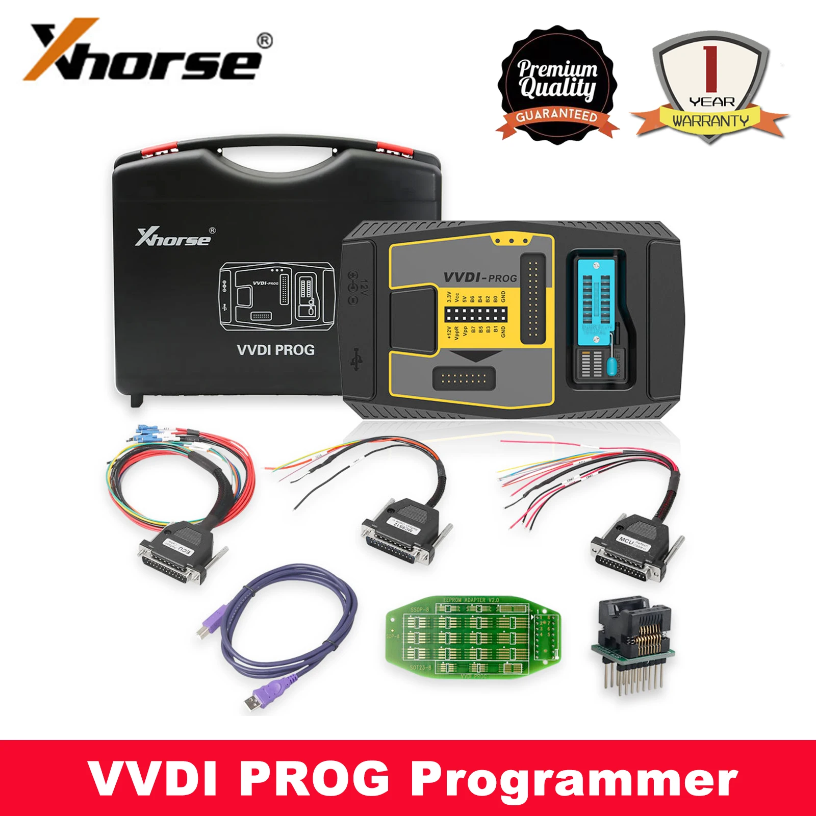 Автомобильный программатор Xhorse VVDI PROG V5.3.3, автомобильный программатор VVDI PROG, программа Diangnostic-tool