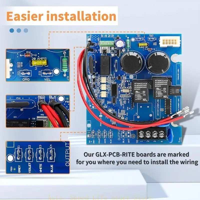 Фото 02DA GLX-PCB-RITE Плата платы Основные контроллеры плата GLX-PCB-RITE для системы пула №3