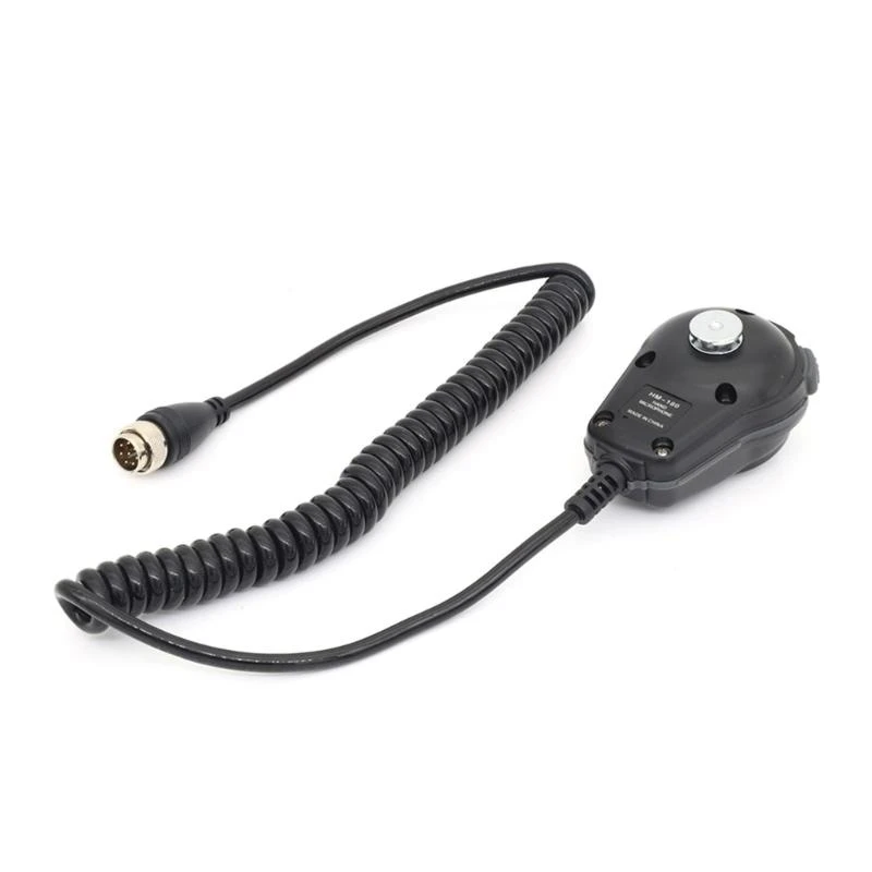 Обновления HM-180 8PIN MIC MIC HINGHELD MIC Замена конференции Микрофоны динамика пластиковые микрофоны для IC-M700 IC-M710