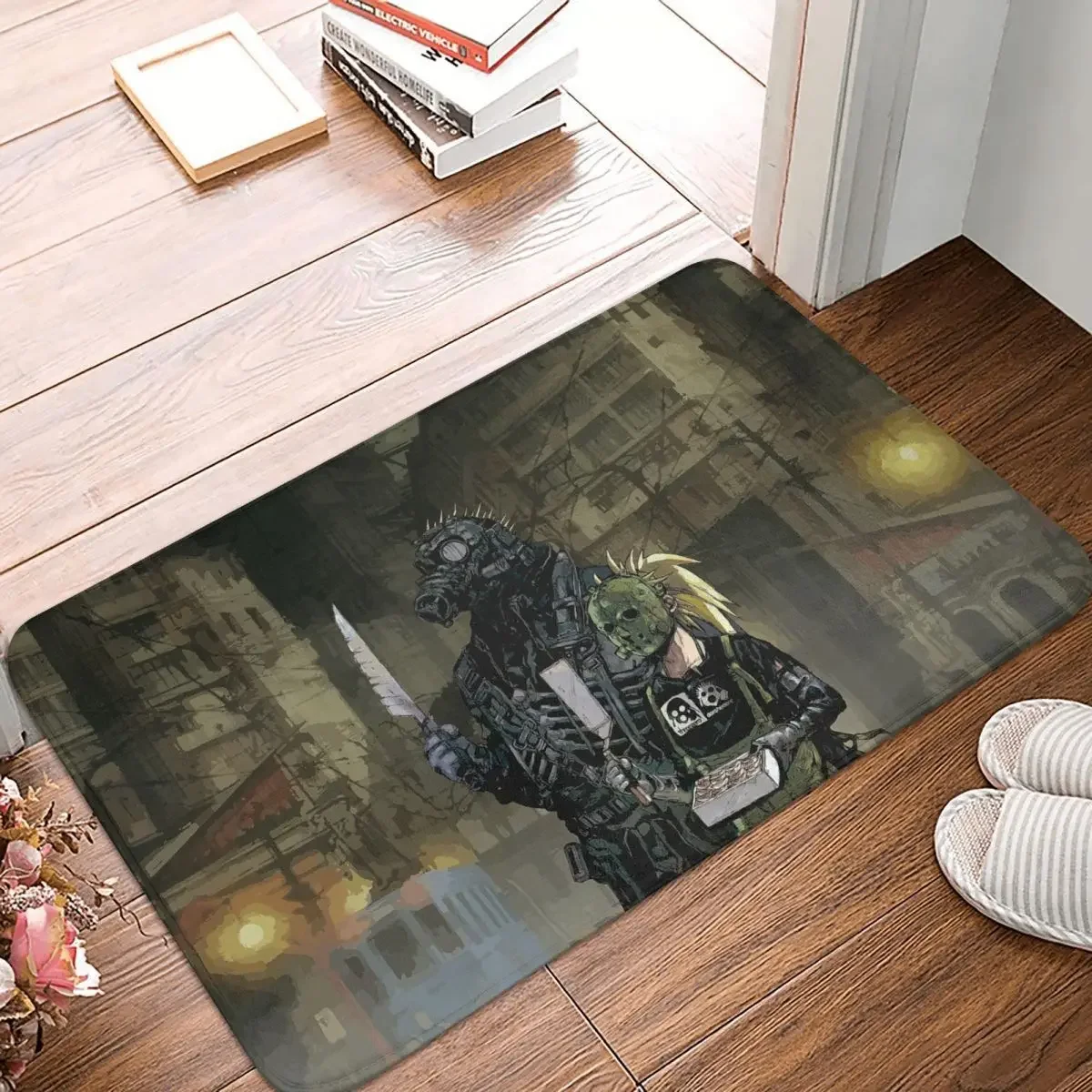 Коврик Dorohedoro Cayman Ebisu Fujita нескользящий, ковер для гостиной, кухни, для улицы и помещений, современный