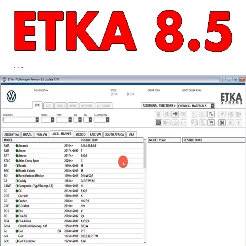 Фото Новейший ELSAWIN 6,0+ Etka 8 .3 для A-udi для V-W, программное обеспечение для авторемонта, групповое транспортное средство, каталог электронных запчастей, бесплатная помощь в установке №2