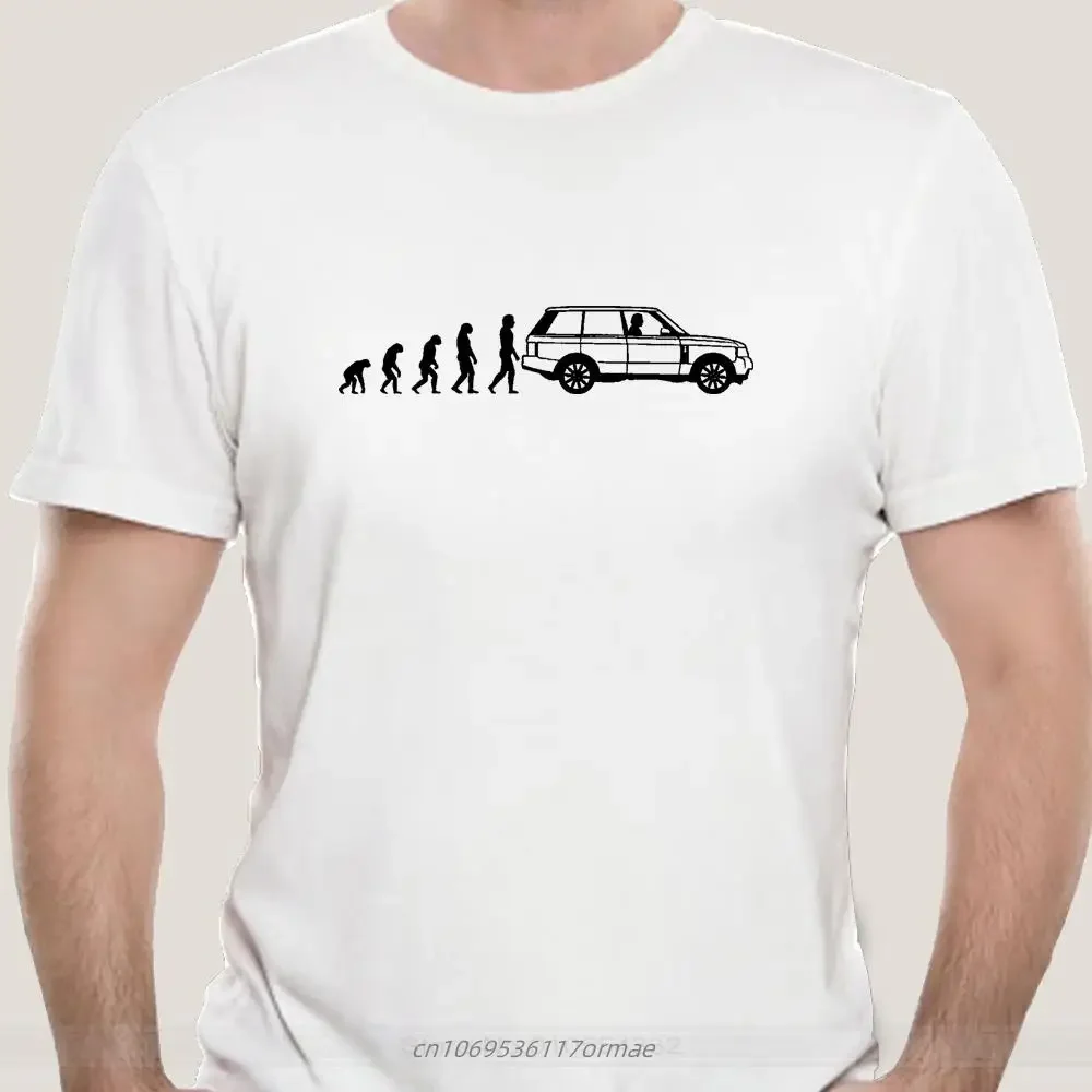 Kaus Pria Evolution Of Ape To Range Rover L322 ~ Kaus Fashion Landrovery Off Road Retro Kaus primerek Katun