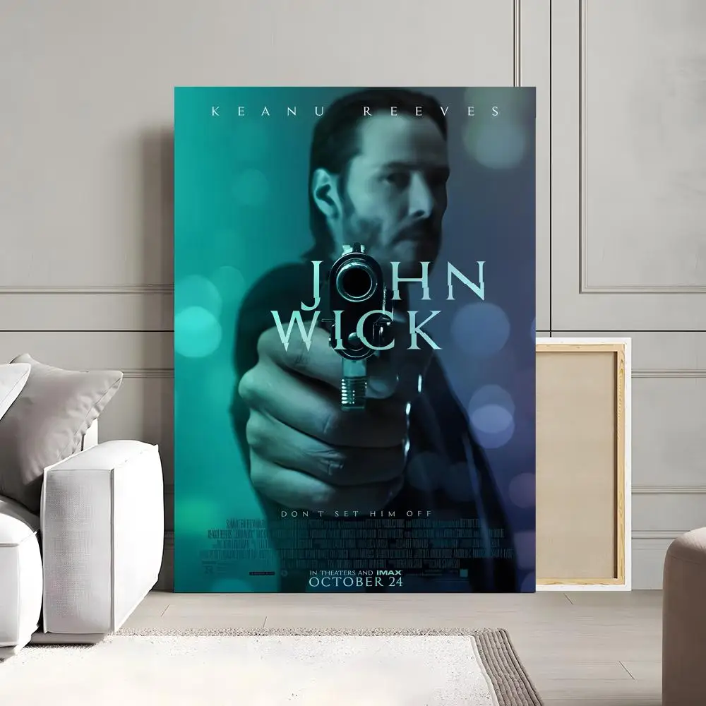 Классический фильм JohnWick, цитата, картина, каллиграфия, холст, постер: без складок, водонепроницаемый, прочный, все пространство, настенный декор (art.: 3920d1e4597b0) - 3920d1e4597b0