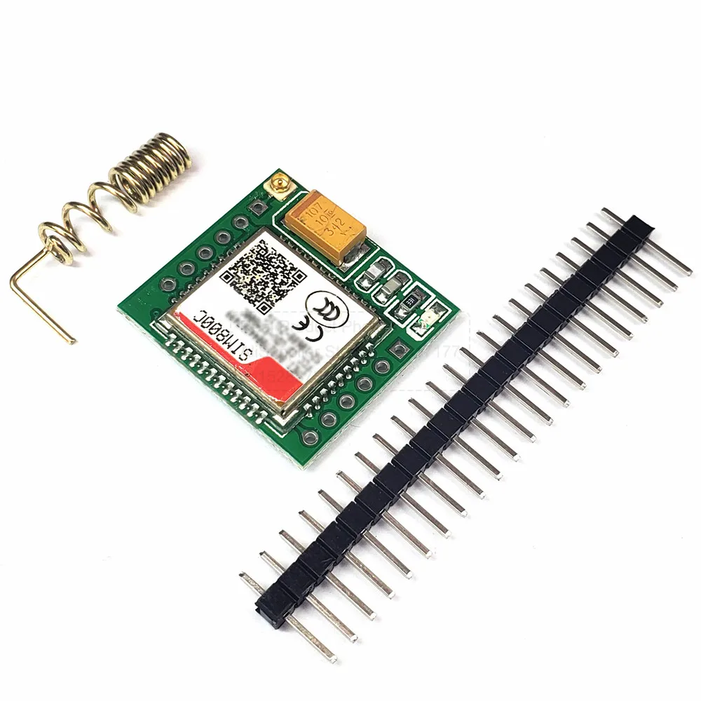 SIM800C GSM GPRS модуль 5 в 3,3 В четырехдиапазонный TTL последовательный порт Micro SIM карта основная плата для Arduino STM32 C51