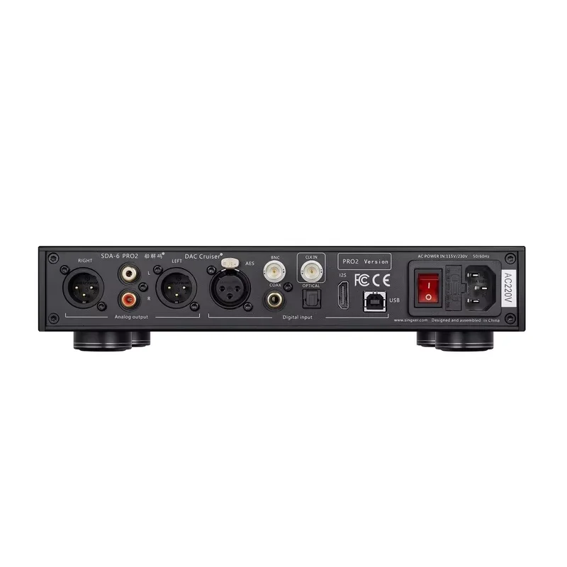 Фото Singxer SDA6 Pro2 Цифровой аудиодекодер HIFI ЦАП AK4191 AK4499EX * 2 Интерфейс USB Native Source Жесткое декодирование DSD512 sda 6 pro2 №5