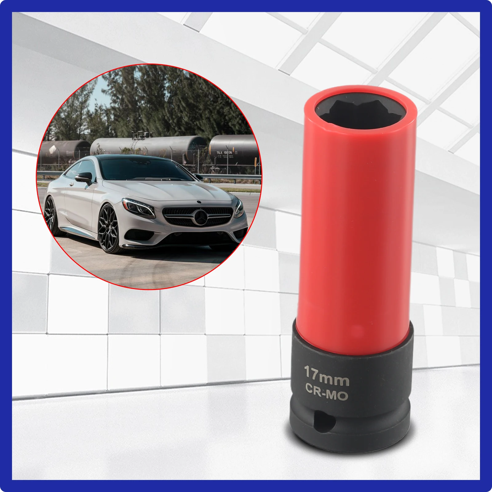 Фото Заводской инструмент для Mercedes #000 990 5407 CTA Tools 4218 цветочный дизайн зажимной гайки с защитной пластиковой втулкой №5