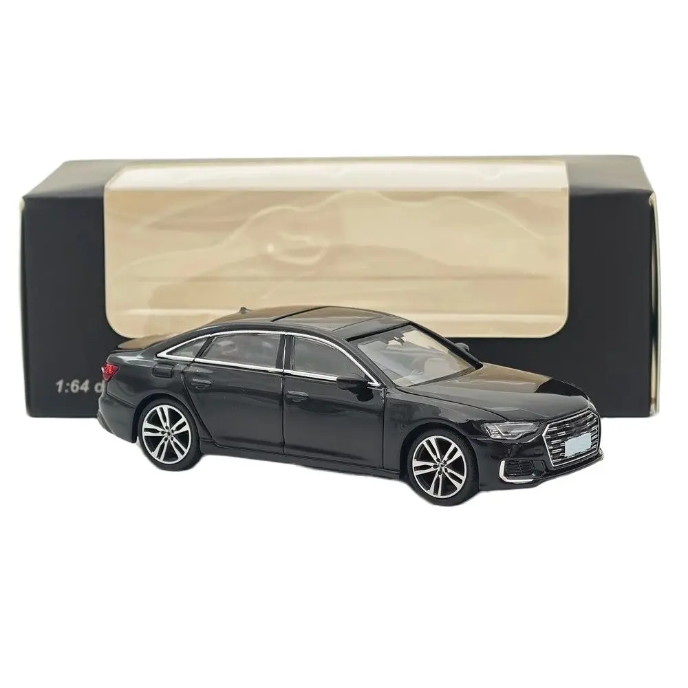 VAV масштаб 1/64 для A6L литые игрушки, миниатюрные модели автомобилей, коллекция подарков, серебристый/черный/белый автоподарок, хобби