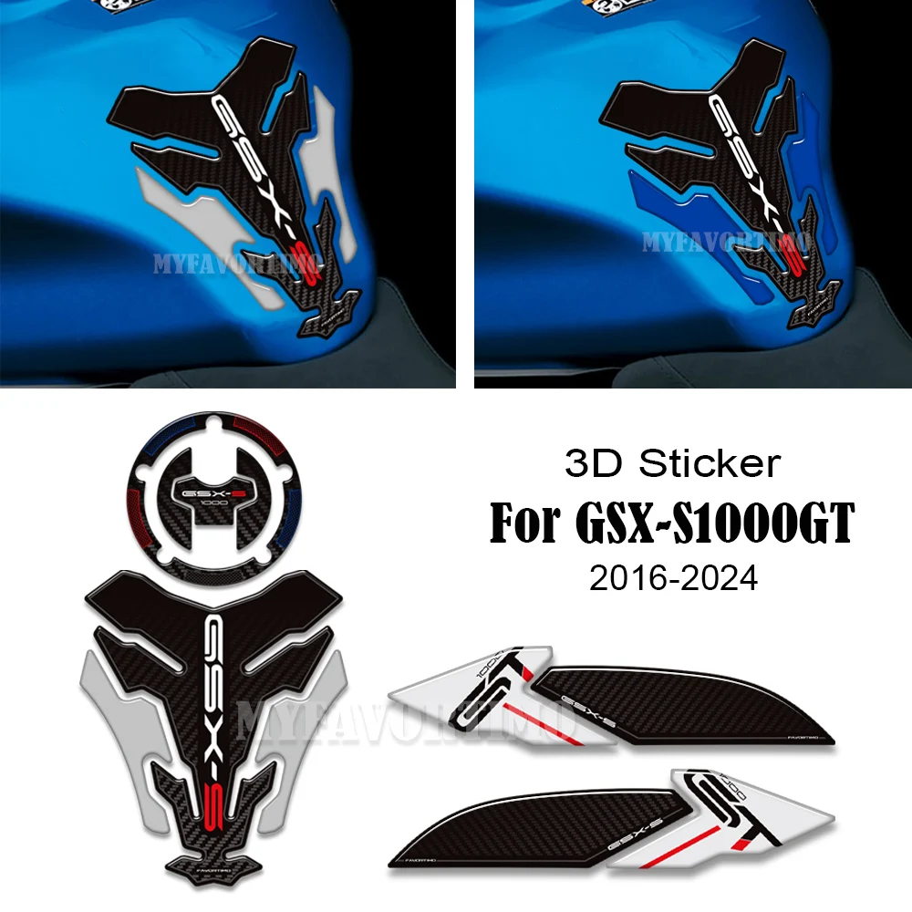 Для Suzuki GSX-S 1000 GT GSX-S1000GT GSX S1000 GSX-S1000 мотоциклетный бак, защитные наклейки, наклейки 2016-2024