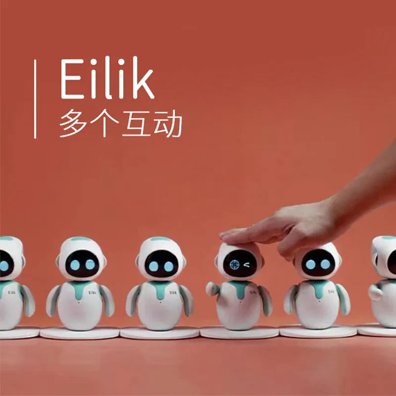 Eilik умный робот, интеллектуальное эмоциональное взаимодействие, творческое выражение, анимация, электронная игрушка, Интеллектуальный робот, рабочий стол, планшетофон (art.: 3920c37b1607f) - 3920c37b1607f