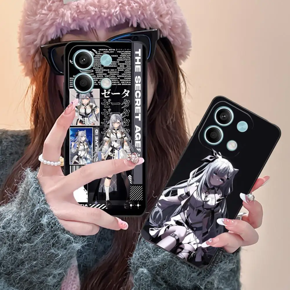 Чехол для телефона Vestia Zeta Anime для POCO M6 M5 M4 M3 X7 X6 X5 X4 X3 F6 F5 F4 Pro GT 5G с цветным принтом, роскошные мобильные телефоны, красивые
