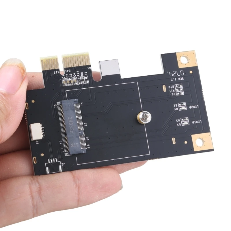 Фото Карта адаптера M.2 NGFF для настольного ПК PCIE для настольного ПК AX200 AX210 MT7921 7922 №3