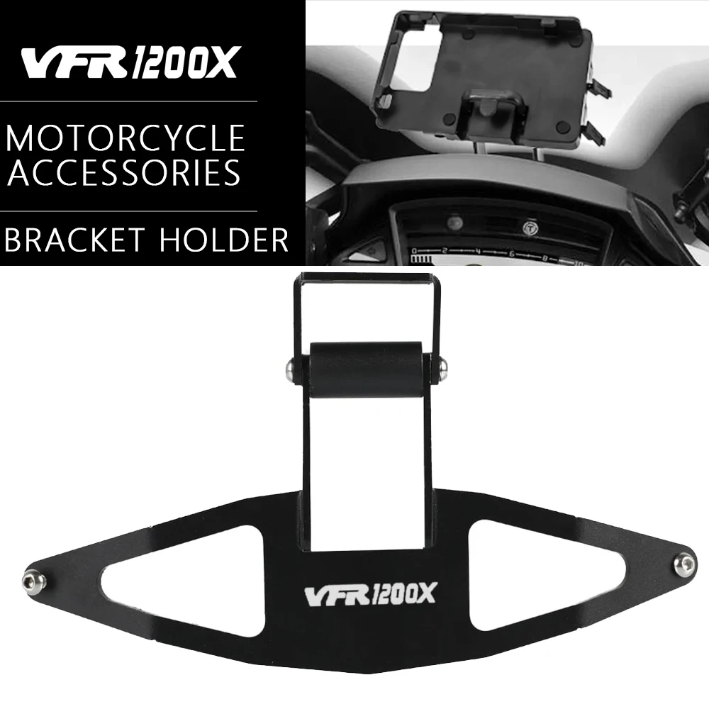 VFR1200 X 2012-2017 2016 2015 2014 2013 Аксессуары для Honda VFR1200X крепежный кронштейн для навигатора телефона VFR 1200X 1200