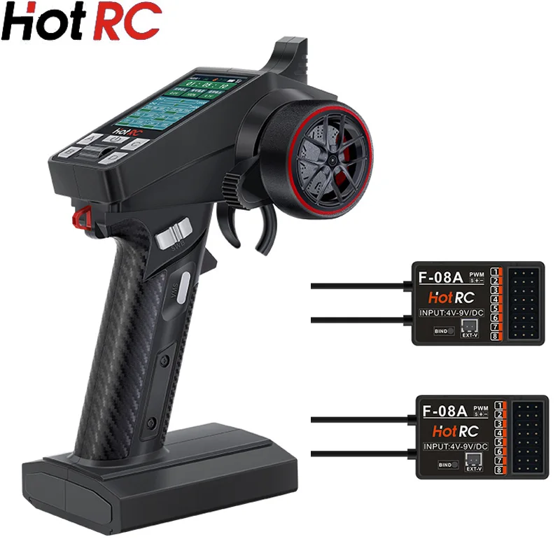 Hot RC CT-8A 8-канальный пульт дистанционного управления 2,4G 8-канальный приемник для скалолазания, дрифта, Радиоуправляемый автомобиль, танк корабля