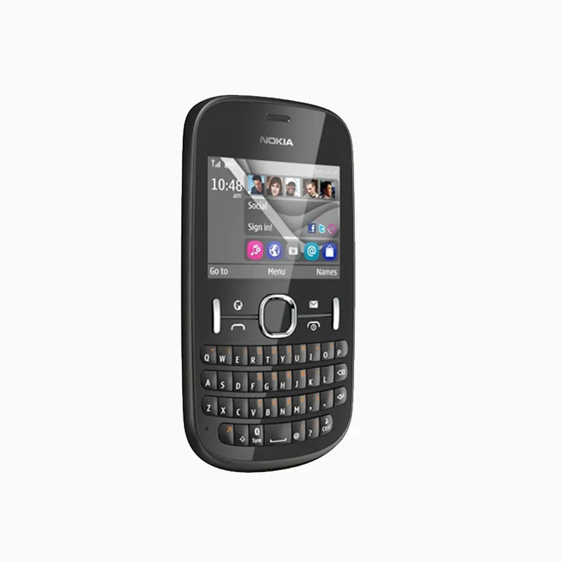 Фото Nokia 201/2010 2G телефон QWERTY клавиатура микроязычный многоязычный разблокированный мобильный телефон оригинальный б/у телефон №2