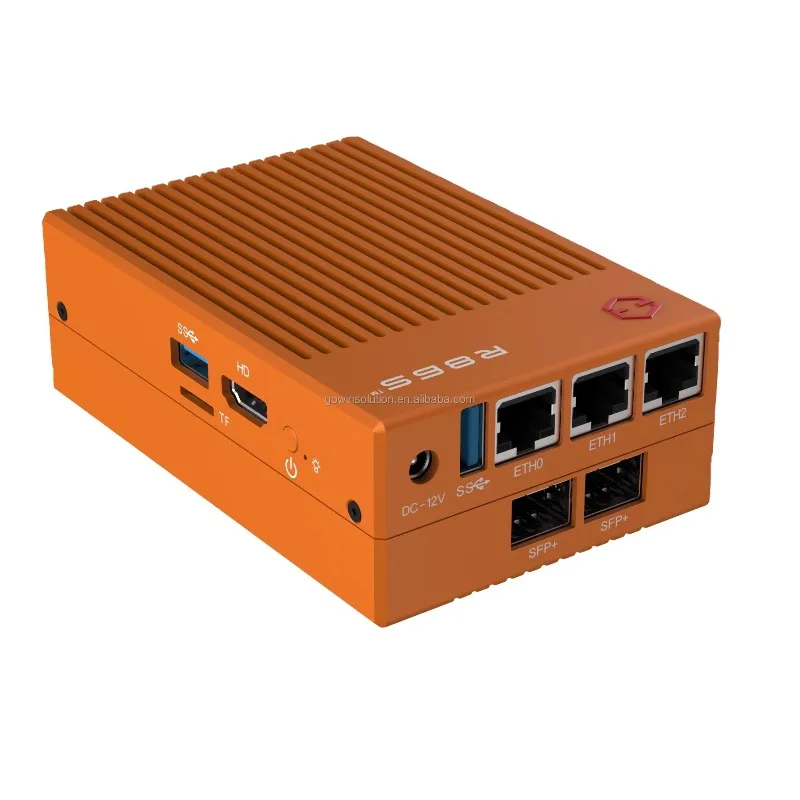 Gowin R86S-G3 Брандмауэр-маршрутизатор Горячий продавать Многопортовый мини-ПК с N6005 16 ГБ оперативной памяти 2*10G SFP+ 3*2,5Gbe Pfsense Appliance