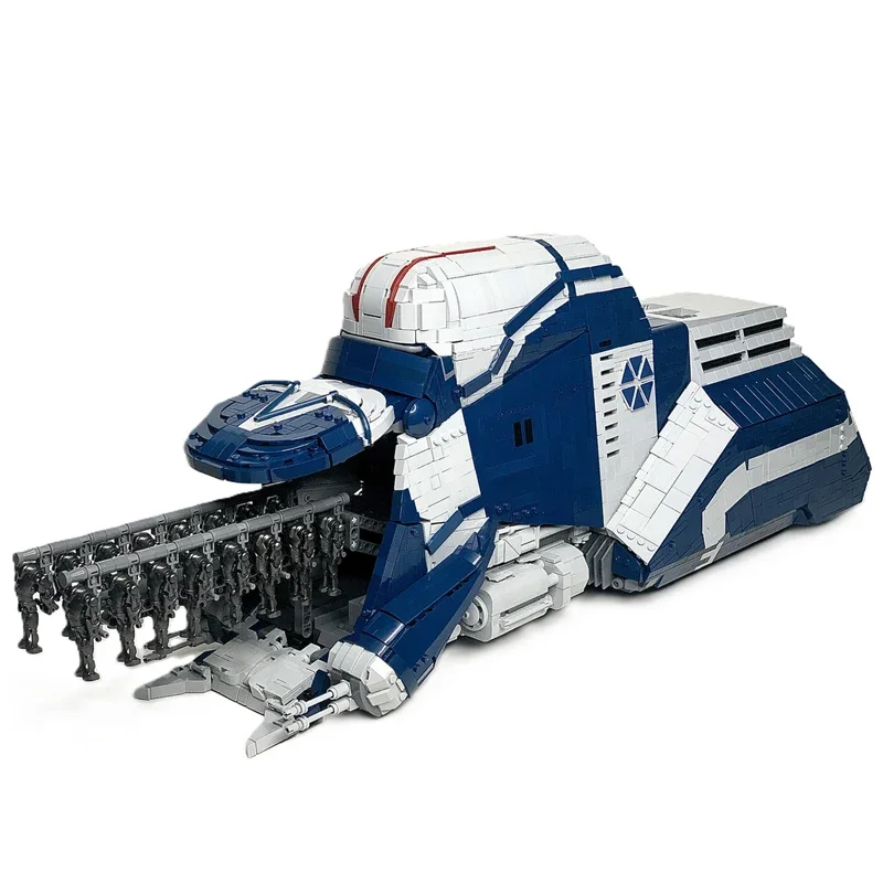 10346 шт., звездная битва, фильм MOC CIS, версия UCS, модель MTT, творческие идеи «сделай сам», детская игрушка, подарок на день рождения, сборка, головоломка, подарок на день рождения