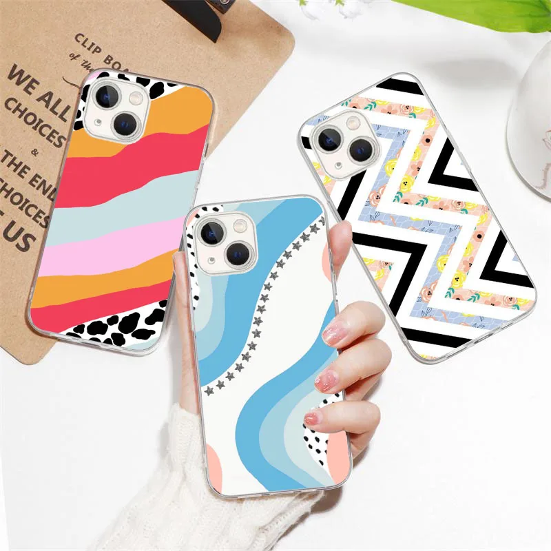 Фото Мягкая искусственная кожа для Moto G10 G30 G9 G20 G50 G60 G60S Edge + S30 20 G40 Fusion Lite Pro Чехол радужные цвета №4