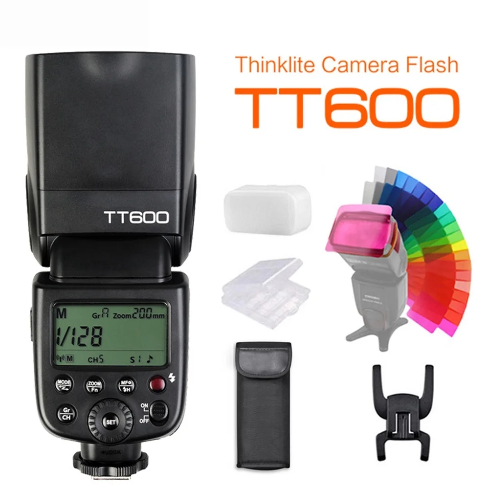 Top TT600 TT600S 2,4G Беспроводная вспышка GN60 Master/Slave для камеры Canon Nikon Sony Pentax Olympus Fujifilm