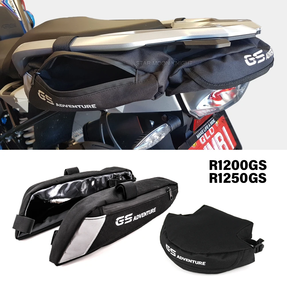 Багажная стойка для BMW R1250GS R1200GS LC (2013-) R 1250 GS 1200, Боковая Сумка, инструмент для поддержания, водонепроницаемые сумки, аксессуары для мотоциклов