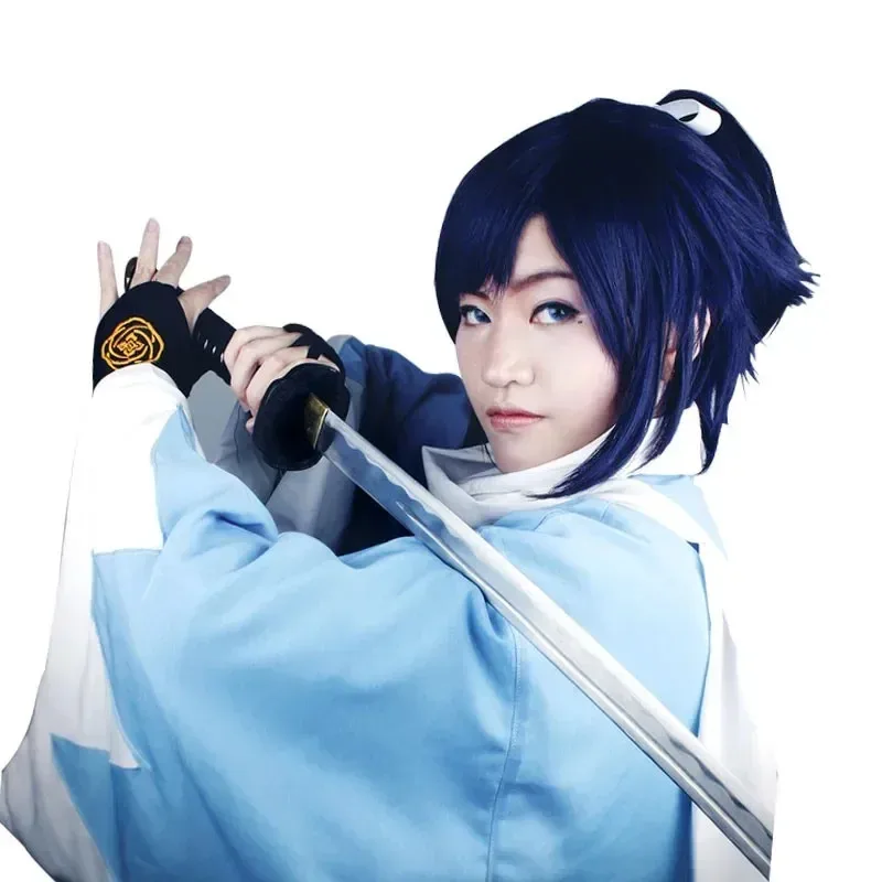 Wiwi 123 Touken Ranbu Online Wigs Yamatonokami Yasusada Fudou Yukimitsu and Shinano Toshiro Косплей Парик Синтетические волосы