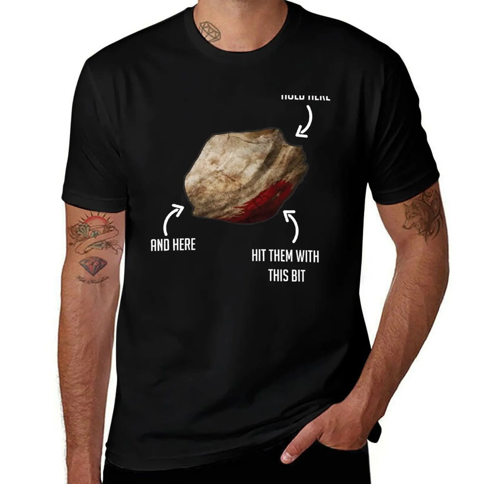 Футболка Rust Rock, винтажная одежда, летняя одежда, рубашки с рисунком, тяжелые футболки для мужчин