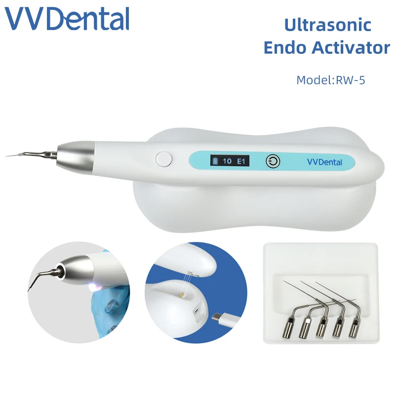 VVDental стоматологический звуковой светодиодный ирригатор для полости рта Denspay Endo Cleaning Odontologia Endo Activator Sonic ирригатор для корневых каналов