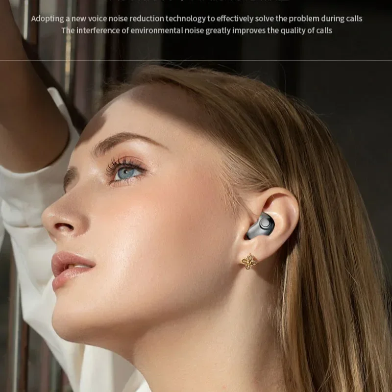 Фото Оригинальные наушники Xiaomi MD558, гарнитура с шумоподавлением для Bluetooth-наушников, беспроводные наушники с водонепроницаемым микрофоном, спортивные Hi-Fi №3