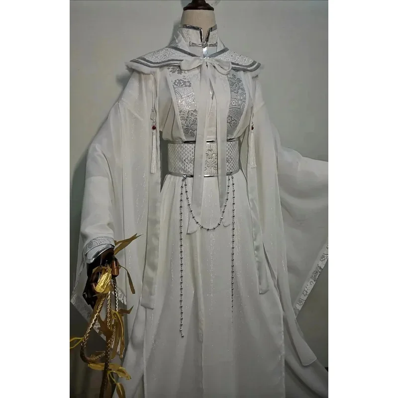 Xie Lian Косплей Костюм Аниме Tian Guan Ci Fu Er Ha Chu Wanning Косплей Костюм Для Женщин Мужчин Хэллоуин Карнавал Косплей Вечеринка