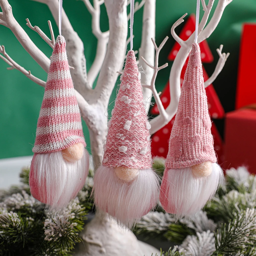 Фото Кукла Гном Navidad Kids 2025, новогодние подарки, лесной старик, Рождественская мини-кукла, подвеска на рождественскую елку, рождественские украшения для дома №5