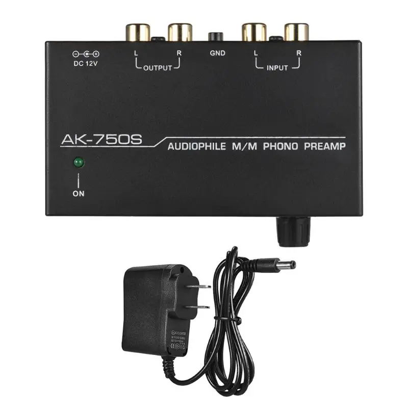 Фото ADWE Ak-750S аудиофильский предусилитель для M/for M Phono предусилитель, штепсельная вилка США/ЕС, реклама №2