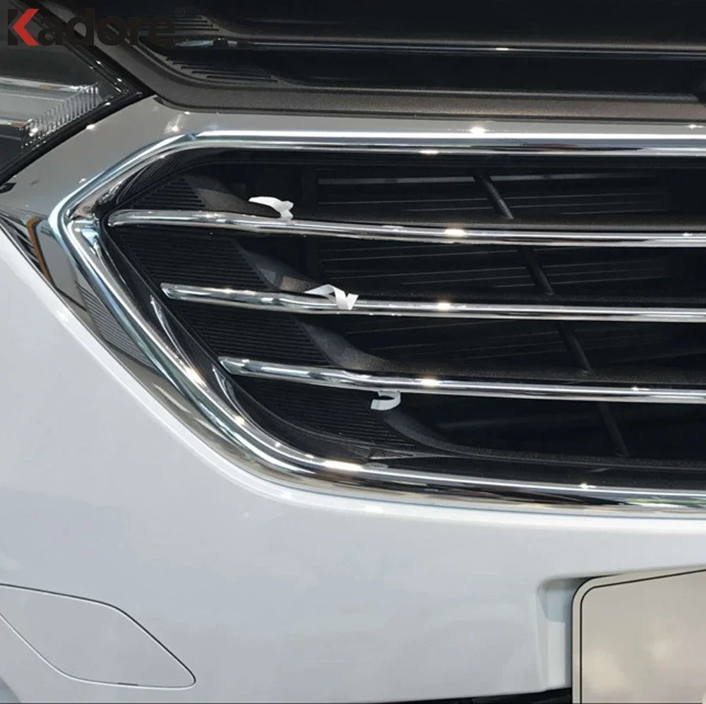 Фото Хромированная передняя центральная решетка, накладка на капот для Chevrolet Holden Equinox 2018 2019 2020 2021, внешний Стайлинг автомобиля №3